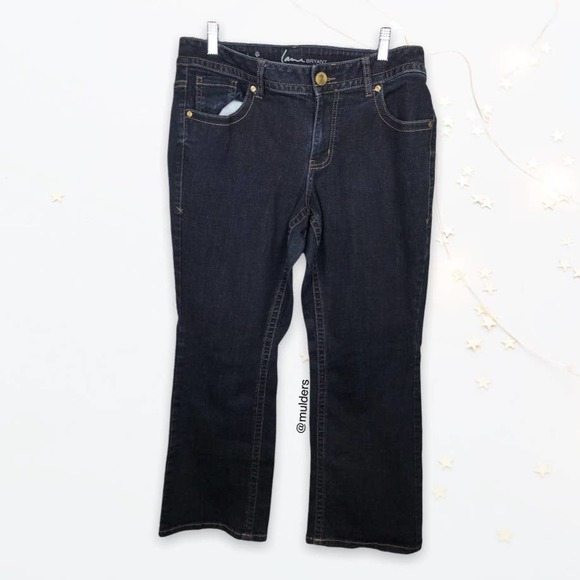 Lane Bryant Genius Fit Bootcut Jeans 14 Short - Picture 1 of 10